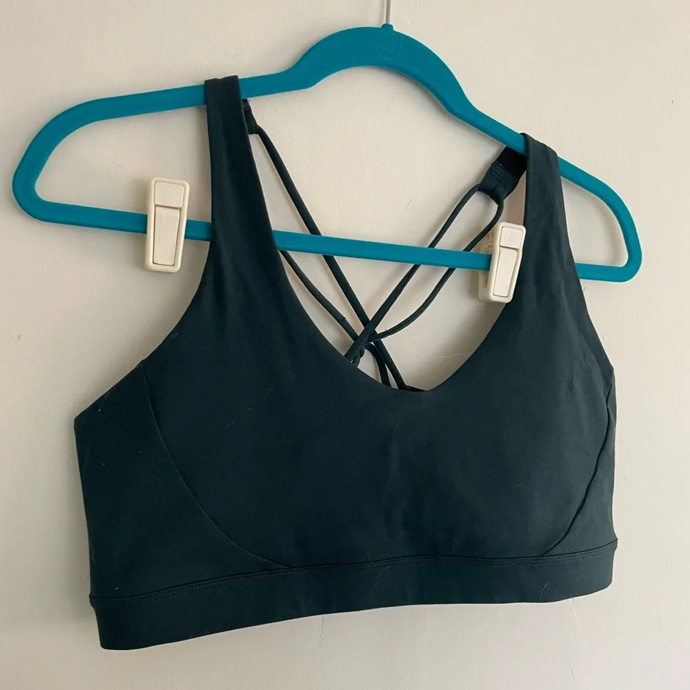 Prana Everyday Bra in Dark Green XL - Picture 2 of 12